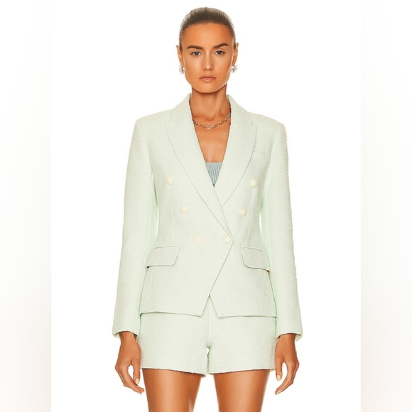 L'AGENCE Double-Breasted Kenzie Blazer - Picture 10 of 11